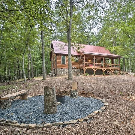 Peaceful Cabin On 3 Private Acres Deck And Fire Pit Blairsville Exteriér fotografie