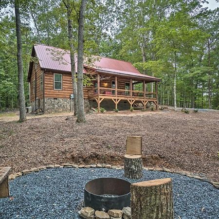 Peaceful Cabin On 3 Private Acres Deck And Fire Pit Blairsville Exteriér fotografie