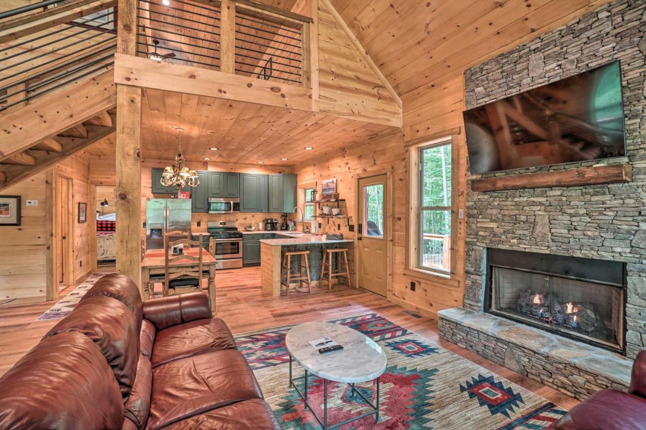 Peaceful Cabin On 3 Private Acres Deck And Fire Pit Blairsville Exteriér fotografie