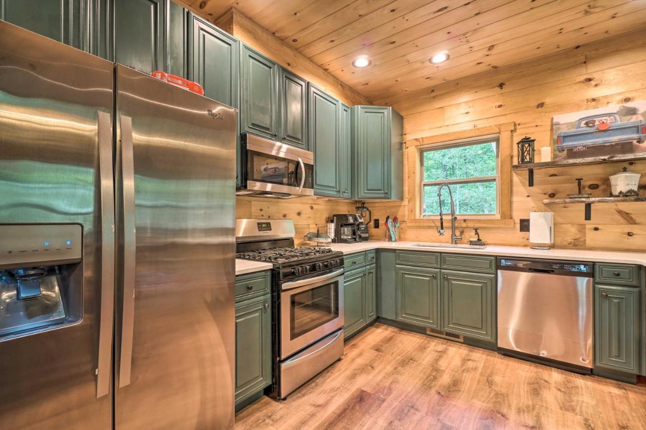 Peaceful Cabin On 3 Private Acres Deck And Fire Pit Blairsville Exteriér fotografie