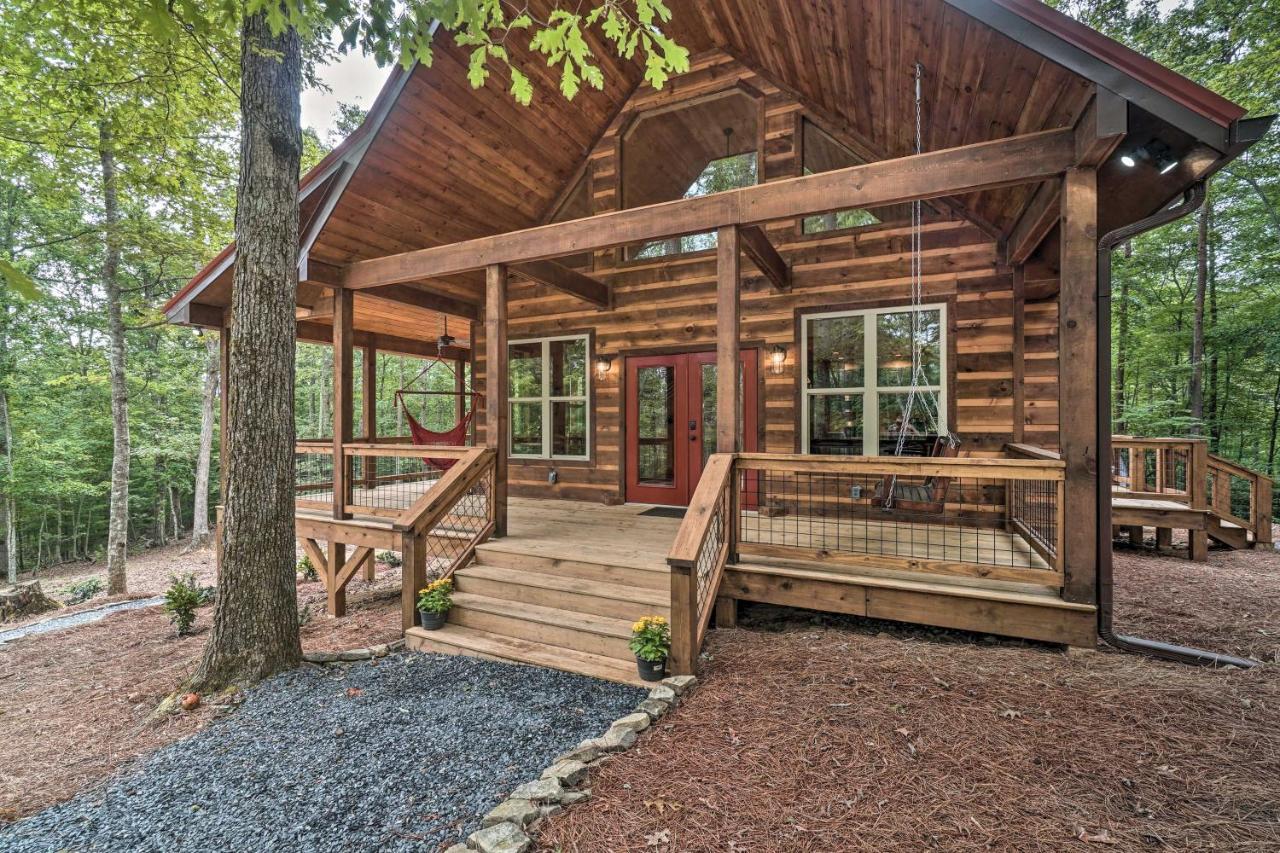Peaceful Cabin On 3 Private Acres Deck And Fire Pit Blairsville Exteriér fotografie