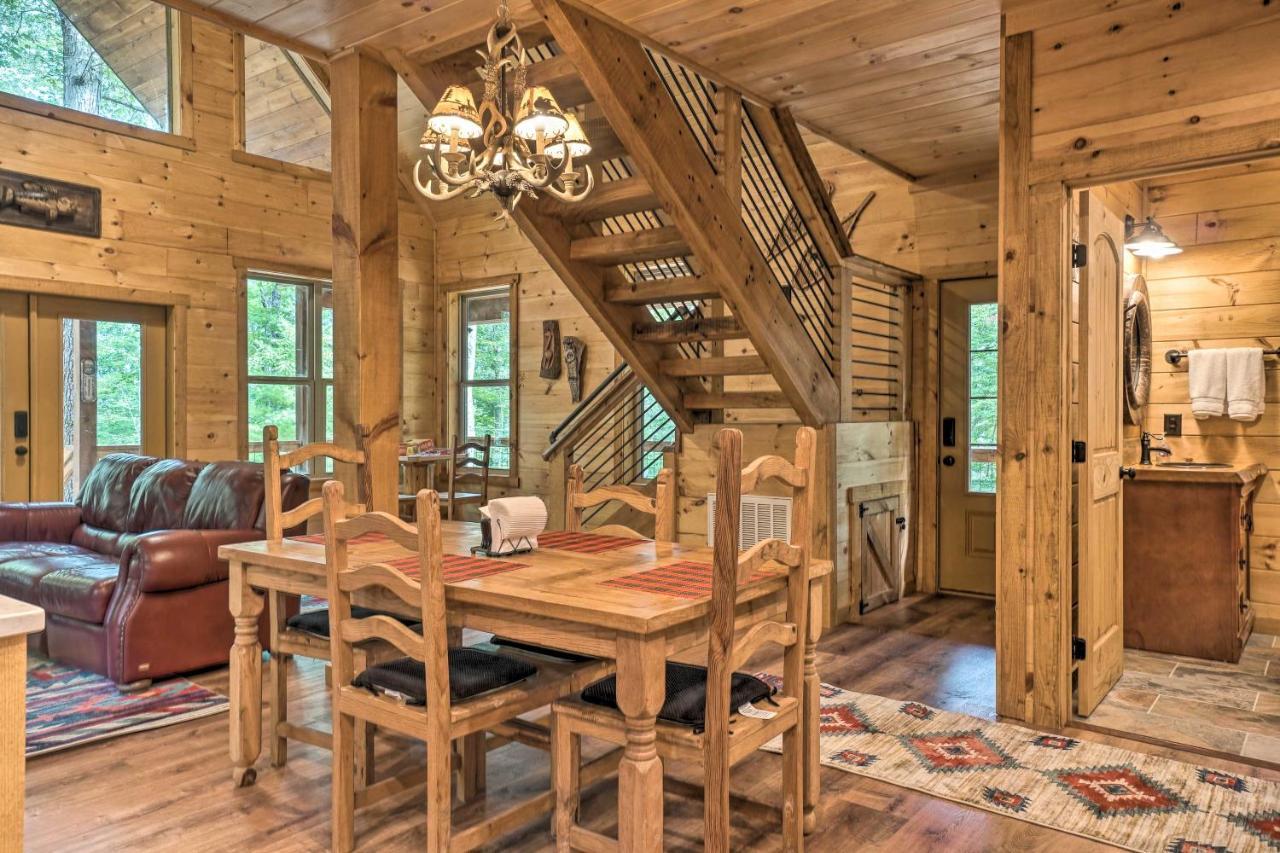 Peaceful Cabin On 3 Private Acres Deck And Fire Pit Blairsville Exteriér fotografie