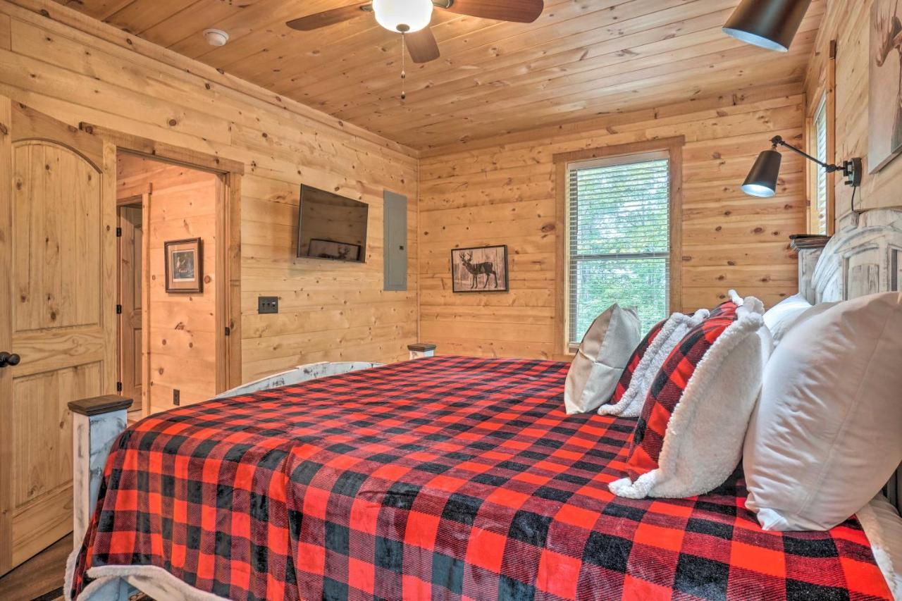 Peaceful Cabin On 3 Private Acres Deck And Fire Pit Blairsville Exteriér fotografie