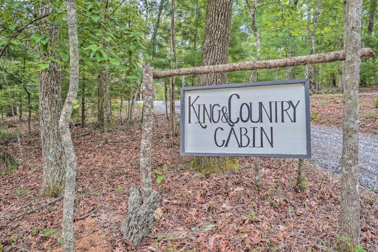 Peaceful Cabin On 3 Private Acres Deck And Fire Pit Blairsville Exteriér fotografie